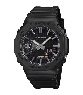 Montre CASIO G-SHOCK Homme GA-2100LXB-1AER Digital + analogique Cadran Minéral Noir Bracelet Résine Noir Etanchéité 20 ATM