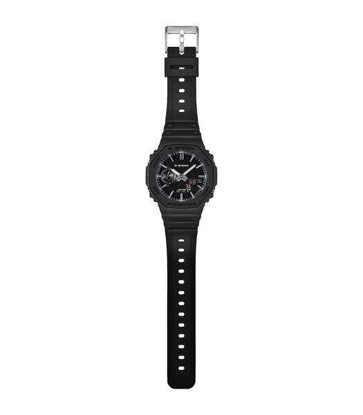 Montre CASIO G-SHOCK Homme GA-2100LXB-1AER Digital + analogique Cadran Minéral Noir Bracelet Résine Noir Etanchéité 20 ATM