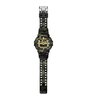 Horloge CASIO G-SHOCK Heren GA-700CMG-3AER Digitaal + analoog Behuizing Acryl Goudkleurig Bracelette Hars Camouflage Etanchéiteiten 20 ATM