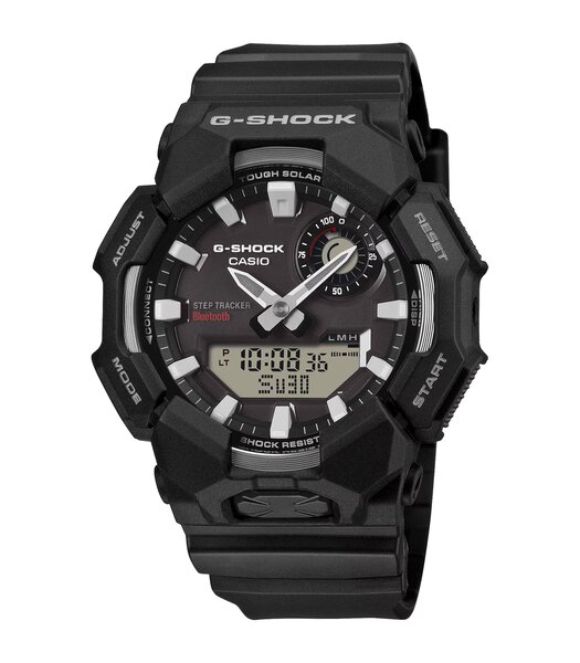 Montre CASIO G-SHOCK Homme GA-B010-1AER Analogue-Digital Cadran MINERAL Noir Bracelet Résine Noir Etanchéité 20BAR