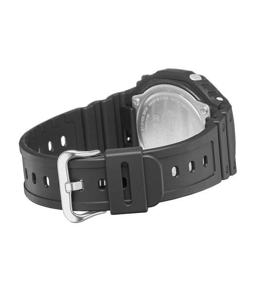 Horloge CASIO G-SHOCK Heren GA-B2100-1A1ER Analoog-digitaal Behuizing MINERAAL Zwart Bracelette Hars Zwart Boucle ardillon Etanchéiteiten 20BAR
