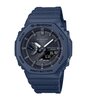 Horloge CASIO G-SHOCK Heren GA-B2100-2AER Analoog-digitaal Behuizing MINERAAL Blauw Bracelette Hars Blauw Boucle ardillon Etanchéiteiten 20BAR