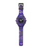 Montre CASIO G-SHOCK Homme GA-V01CMG-6AER Digital + analogique Cadran Minéral Violet Bracelet Résine Violet Fermeture réglable Etanchéité 20 ATM