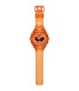 Horloge CASIO G-SHOCK Heren GA-V01SKE-4AER Digitaal + analoog Behuizing Mineraal Oranje Bracelette Plastic Oranje Clip / clasp Etanchéiteiten 20 ATM