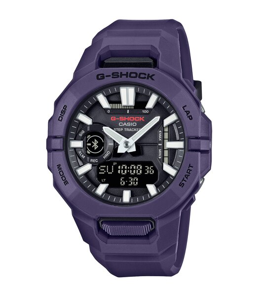 Horloge CASIO G-SHOCK Heren GBA-950-2AER Analoog-digitaal Behuizing MINERAAL Blauw Bracelette Hars Blauw Etanchéiteiten 20BAR