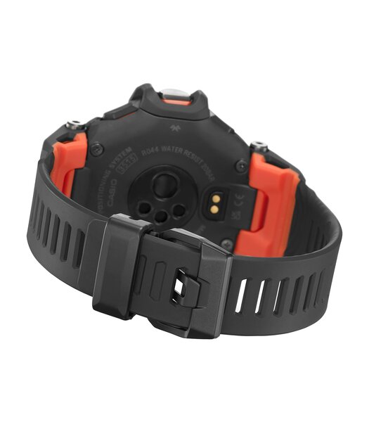 Horloge CASIO G-SHOCK Heren GBD-H2000-1AER Digitaal Behuizing MINERAAL Zwart Bracelette Hars Zwart Boucle ardillon Etanchéiteiten 20BAR