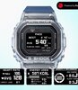 Horloge CASIO G-SHOCK Heren GBX-H5600-2ER Digitaal Behuizing Acryl Zwart Bracelette Gerecyclede hars Blauw Etanchéiteiten 20 ATM