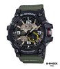 Horloge CASIO G-SHOCK Heren GG-1000-1A3ER Digitaal + analoog Behuizing Mineraal Zwart Bracelette Hars Groen Etanchéiteiten 20 ATM