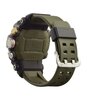 Horloge CASIO G-SHOCK Heren GG-B100-1A3ER Digitaal + analoog Behuizing Mineraal Zwart Bracelette Hars Zwart Boucle ardillon Etanchéiteiten 20 BAR