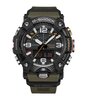 Horloge CASIO G-SHOCK Heren GG-B100X-1A3ER Analoog-digitaal Behuizing MINERAAL Zwart Bracelette Hars Groen Etanchéiteiten 20BAR