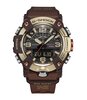 Montre CASIO G-SHOCK Homme GG-B100XMH-5AER Digital + analogique Cadran Acrylique Noir Bracelet Résine recyclé Brun Etanchéité 20 ATM