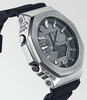Horloge CASIO G-SHOCK Heren GM-2100-1AER Analoog-digitaal Behuizing MINERAAL Zwart Bracelette Hars Zwart Boucle ardillon Etanchéiteiten 20BAR