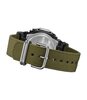 Horloge CASIO G-SHOCK Heren GM-2100CB-3AER Digitaal + analoog Behuizing Mineraal Zwart Bracelette Stof Groen Boucle ardillon Etanchéiteiten 20 BAR
