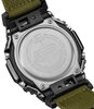 Horloge CASIO G-SHOCK Heren GM-2100CB-3AER Digitaal + analoog Behuizing Mineraal Zwart Bracelette Stof Groen Boucle ardillon Etanchéiteiten 20 BAR