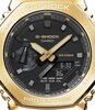Horloge CASIO G-SHOCK Heren GM-2100G-1A9ER Digitaal + analoog Behuizing Mineraal Zwart Bracelette Hars Zwart Boucle ardillon Etanchéiteiten 20 BAR