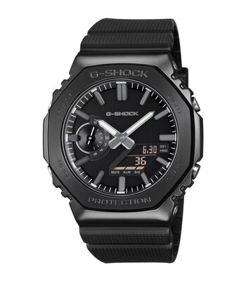 Montre CASIO G-SHOCK Homme GM-2100LXB-1AER Digital + analogique Cadran Minéral Noir Bracelet Résine Noir Boucle déployante Etanchéité 20 ATM