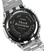 Horloge CASIO G-SHOCK Heren GM-B2100AD-2AER Analoog-digitaal Behuizing MINERAAL Blauw Bracelette Roestvrij staal Zilverkleurig Etanchéiteiten 20BAR