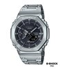 Horloge CASIO G-SHOCK Heren GM-B2100D-1AER Analoog Behuizing MINERAAL Zwart Bracelette Roestvrij staal Zilverkleurig Boucle déployante Etanchéiteiten