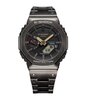 Horloge CASIO G-SHOCK Heren GM-B2100VF-1ADR Analoog-digitaal Behuizing MINERAAL Goud Bracelette Roestvrij staal Zwart Boucle déployante Etanchéiteiten