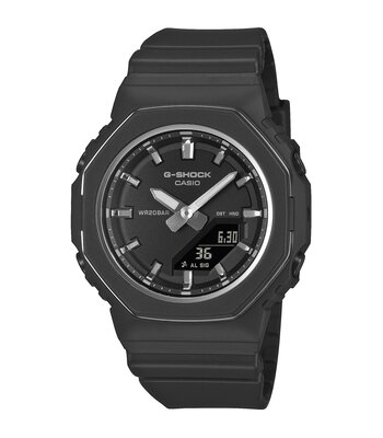 Montre CASIO G-SHOCK Femme GMA-P2110-1AER Analogue-Digital Cadran MINERAL Noir Bracelet Résine Noir Fermeture réglable Etanchéité 20BAR