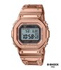 Horloge CASIO G-SHOCK Heren GMW-B5000GD-4ER Digitaal Behuizing MINERAAL Zwart Bracelette Roestvrij staal Roségoudkleurig BOUCLE DEPLOYANTE Etanchéitei