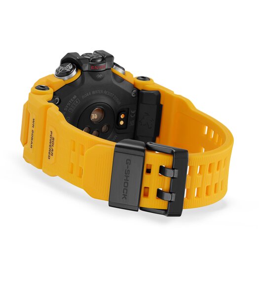 Horloge CASIO G-SHOCK Heren GPR-H1000-9ER Digitaal Behuizing Acryl Bracelette Hars Zwart Boucle ardillon
