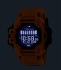 Horloge CASIO G-SHOCK Heren GPR-H1000-9ER Digitaal Behuizing Acryl Bracelette Hars Zwart Boucle ardillon