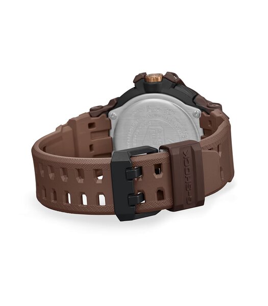 Montre CASIO G-SHOCK Homme GR-B300H-5AER Analogique Cadran Acrylique Noir Bracelet Résine recyclé Brun Etanchéité 20 ATM