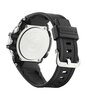 Horloge CASIO G-SHOCK Heren GST-B100-1AER Analoog Behuizing Mineraal Zwart Bracelette Hars Zwart Boucle ardillon Etanchéiteiten 20 BAR
