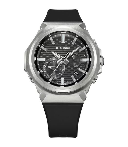 Horloge CASIO G-SHOCK Heren GST-B1000-1AER Analoog Behuizing Mineraal Zwart Armband Hars Zwart Waterdichtheid 20 ATM