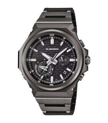 Montre CASIO G-SHOCK Homme GST-B1000BD-1AER Analogique Cadran Minéral Noir Bracelet Acier inoxydable Noir Etanchéité 20 ATM