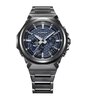 Horloge CASIO G-SHOCK Heren GST-B1000BD-2AER Analoog Behuizing Mineraal Blauw Bracelette Roestvrij staal Zwart Etanchéiteiten 20 ATM