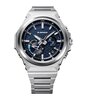 Montre CASIO G-SHOCK Homme GST-B1000D-2AER Analogue-Digital Cadran MINERAL Bleu Bracelet Acier inoxydable Argenté Etanchéité 20BAR