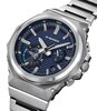 Montre CASIO G-SHOCK Homme GST-B1000D-2AER Analogue-Digital Cadran MINERAL Bleu Bracelet Acier inoxydable Argenté Etanchéité 20BAR