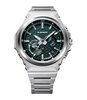 Montre CASIO G-SHOCK Homme GST-B1000D-3AER Analogue-Digital Cadran MINERAL Vert Bracelet Acier inoxydable Argenté Etanchéité 20BAR