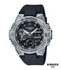 Horloge CASIO G-SHOCK Heren GST-B400-1AER Digitaal + analoog Behuizing Mineraal Zwart Bracelette Hars Zwart Boucle ardillon Etanchéiteiten 20 BAR