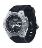 Horloge CASIO G-SHOCK Heren GST-B400-1AER Digitaal + analoog Behuizing Mineraal Zwart Bracelette Hars Zwart Boucle ardillon Etanchéiteiten 20 BAR