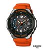Horloge CASIO G-SHOCK Heren GW-3000M-4AER Analoog Behuizing Mineraal Zwart Bracelette Hars Oranje Boucle ardillon Etanchéiteiten 20 BAR