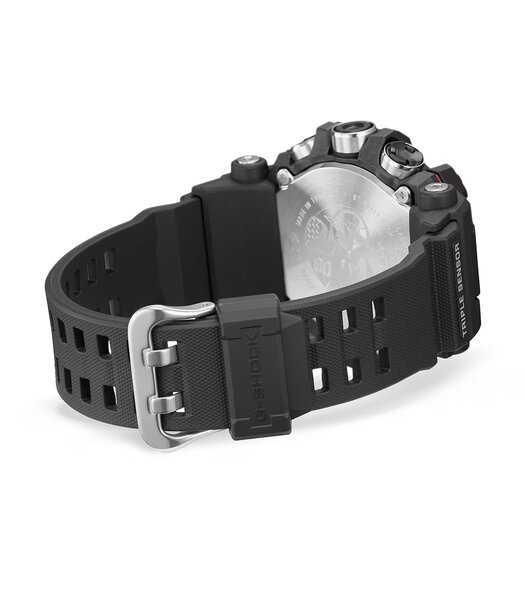 Montre CASIO G-SHOCK Homme GW-9500-1ER Digital Cadran Minéral Bracelet Résine recyclé Noir Boucle ardillon Etanchéité 20 BAR