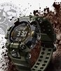 Horloge CASIO G-SHOCK Heren GW-9500-3ER Digitaal Behuizing Mineraal Zwart Bracelette Gerecyclede hars Groen Boucle ardillon Etanchéiteiten 20 BAR