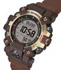 Horloge CASIO G-SHOCK Heren GW-9500MH-5ER Digitaal Behuizing Acryl Armband Gerecycleerde hars Bruin Waterdichtheid 20 ATM