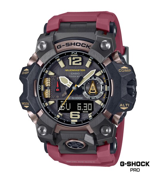 Montre CASIO G-SHOCK Homme GWG-B1000-1A4ER Analogique Cadran Saphir Noir Bracelet Acier inoxydable Acier Boucle déployante Etanchéité 10 BAR