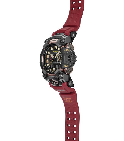 Montre CASIO G-SHOCK Homme GWG-B1000-1A4ER Analogique Cadran Saphir Noir Bracelet Acier inoxydable Acier Boucle déployante Etanchéité 10 BAR
