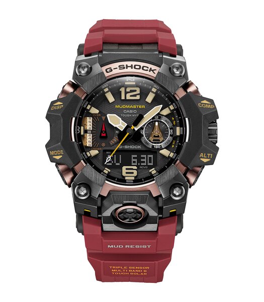 Montre CASIO G-SHOCK Homme GWG-B1000-1A4ER Analogique Cadran Saphir Noir Bracelet Acier inoxydable Acier Boucle déployante Etanchéité 10 BAR