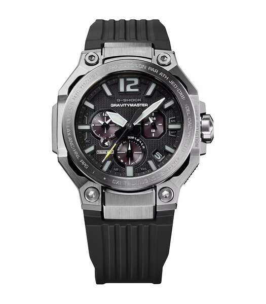 Montre CASIO G-SHOCK Homme GWR-B3000-1AER Analogique Cadran Saphir Noir Bracelet Résine Noir Etanchéité 20 ATM
