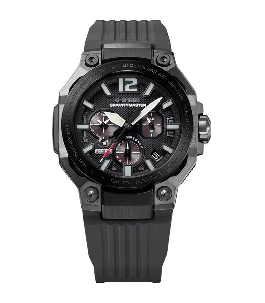 Montre CASIO G-SHOCK Homme GWR-B3000B-8AER Analogique Cadran Saphir Noir Bracelet Résine Noir Etanchéité 20 ATM