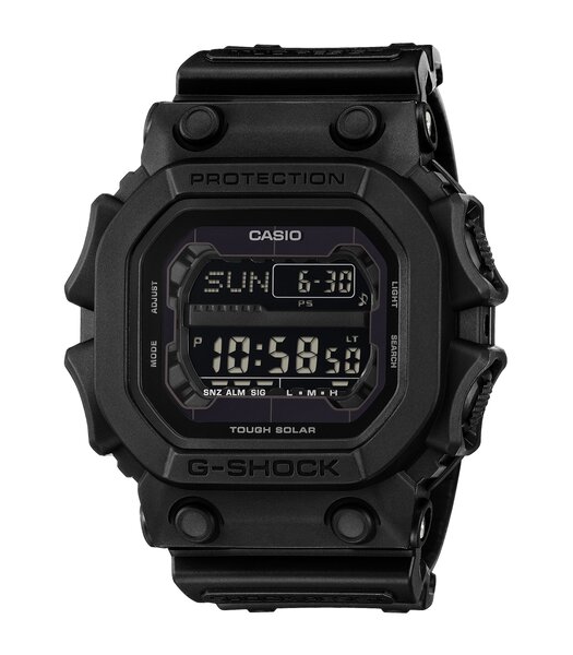 Horloge CASIO G-SHOCK Heren GX-56UBB-1ER Digitaal Behuizing MINERAAL Zwart Bracelette Hars Zwart Etanchéiteiten 20BAR