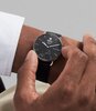 Horloge Withings SCANWATCH 2 Unisex HWA10-01 Analoog-digitaal Behuizing MINERAAL Zwart Bracelette Silicone Zwart Boucle ardillon Etanchéiteiten 5BAR