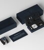 Horloge Withings SCANWATCH NOVA Heren HWA10-07 Analoog-digitaal Behuizing Saffier Blauw Bracelette Roestvrij staal Staal Boucle déployante Etanchéitei