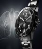 Horloge Withings SCANWATCH NOVA Heren HWA10-09 Analoog-digitaal Behuizing Saffier Zwart Bracelette Roestvrij staal Staal Etanchéiteiten 10BAR